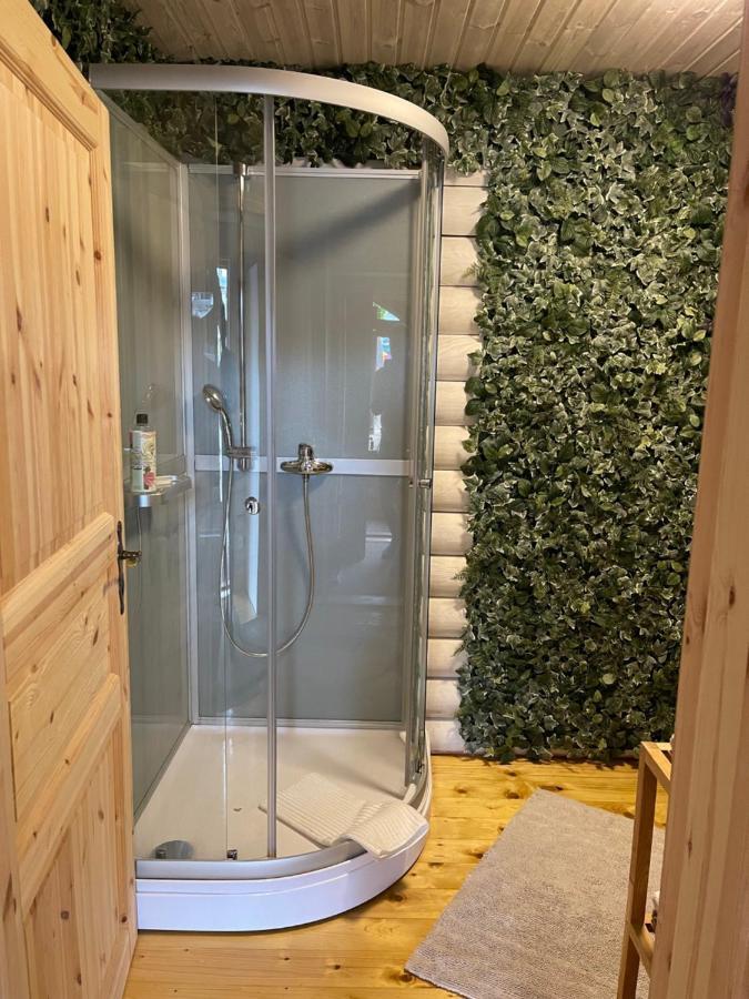 Wellness Huette Am Zwenkauer See Bei Leipzig Kültér fotó